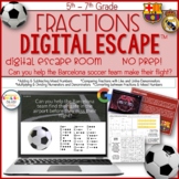Fractions Escape Room, Fractions, Math, Digital Escape Ⓡ