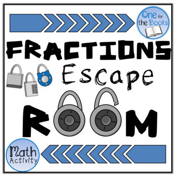 Preview of 6th Grade Math Escape Room - Fractions