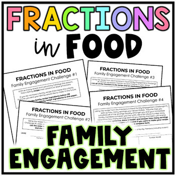 Preview of Fractions Family Engagement