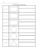 Fractions Fill-in-the-Blank Charts