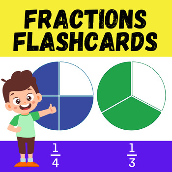 Preview of Fractions Flashcards 2024