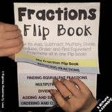 Fractions Flip Book - A Fraction Resource for Teachers, Students and Parents