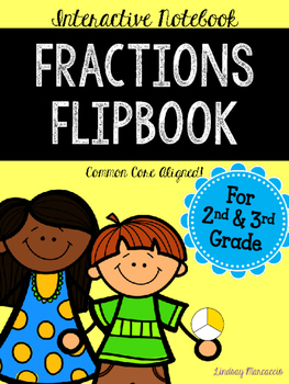 Preview of Fractions Flip Book FREEBIE!