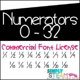 Fractions Font Commercial License - Bubbles Fonts