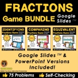 Fractions Game Bundle for Google Slides