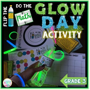 Preview of GLOW DAY Math Activity - Word Problems Game