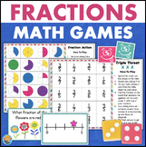 Fraction Games Comparing Identifying Fractions on a Number
