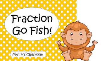 Preview of Fractions Go Fish