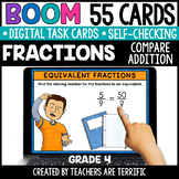 Fractions Grade 4 Set 1 Boom Cards - Digital