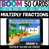 Fractions Grade 4 Set 3 Boom Cards - Digital