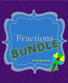 Preview of Fractions (Graphic Organizers and Practice Worksheets)
