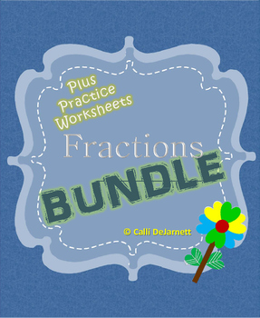 Preview of Fractions (Graphic Organizers and bonus worksheets)