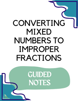 Preview of Fractions Guided Notes