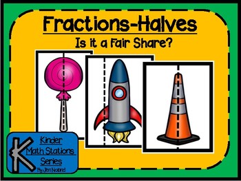Preview of Fractions-Halves (Is it a Fair Share?)