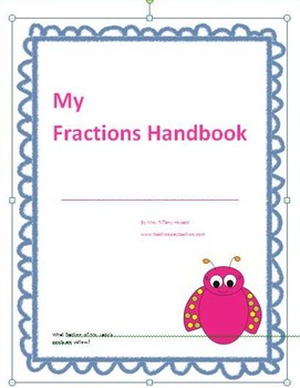 Preview of Fractions Handbook for Students