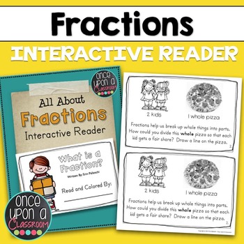 Preview of Fractions - Interactive Math Reader