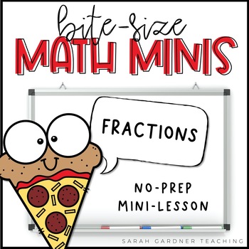 Preview of Fractions | Intro to Fractions | Math Mini-Lesson | Google Slides & PowerPoint