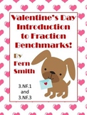 Valentine's Day Math Center Games Introduction to Fractions