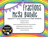 Fractions MEGA Bundle - 4th Grade Common Core Aligned