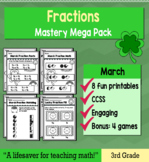 Fractions "Mastery Pack" for March