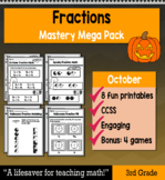 Fractions "Mastery Pack" for October