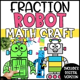 Fractions Craft | Partitioning Shapes Math Activity