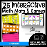 Fractions Math Centers - Math Games