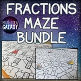 Fractions Maze Bundle (Printable & Digital Resource)