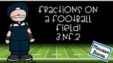 Fractions On A Number Line-Football Themed!