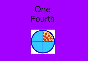 Preview of Fractions: One Fourth