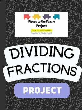Preview of Fractions: Part 1 - Pieces of the Puzzle Project