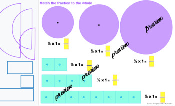 Preview of Fractions: Part of a Whole or when is 1/2 not 1/2?