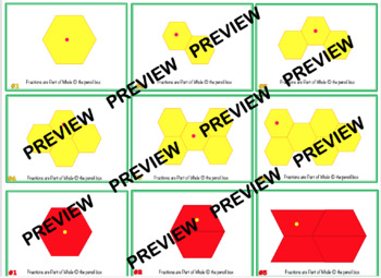 Preview of Fractions: Part OF a Whole with PATTERN BLOCKS