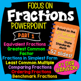 4th Grade Fractions PowerPoint Lessons: Equivalent, Simpli