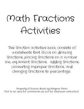 Preview of Fractions Practice Kept Simple