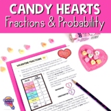 Fractions & Probability Valentine's Day Candy Heart Activities