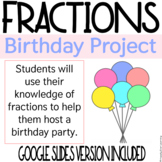 Fractions ⎮ Project Based Learning ⎮ Digital & Printable