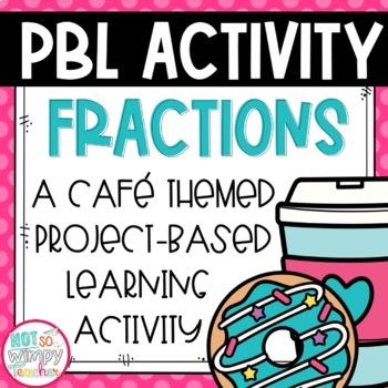 Preview of Fractions Project Based Learning Math Activity