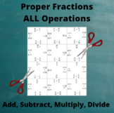Fractions Jigsaw Puzzle: All Operations: Add, Subtract, Mu