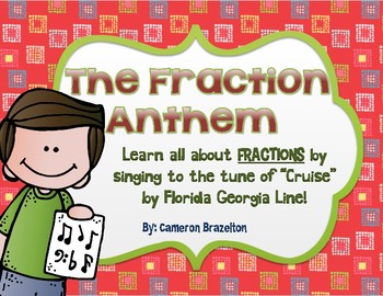 Preview of Fractions Song Lyrics (Adding, Subtracting, Multiplying and Dividing Fractions)
