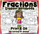 Fractions- Student Interactive Notebook