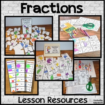 Preview of Fraction Activities and Teaching Resources