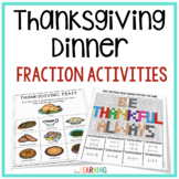 Fractions Thanksgiving Math Activity - 5th Grade 