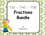 Fractions Tic-Tac-Toe Bundle