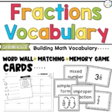 Fractions Vocabulary | ESL Math
