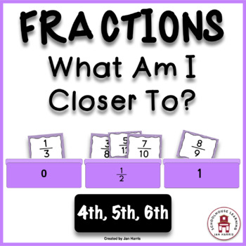 Preview of Fractions - What Am I Closer To?