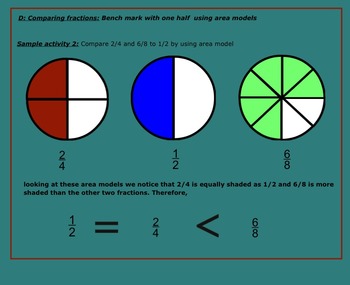 Preview of Fractions- Working Mathematically with Kids NOTEBOOK