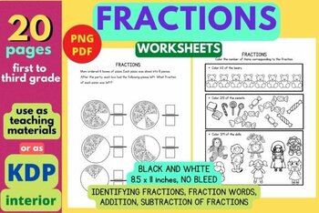 Preview of Fractions Worksheets