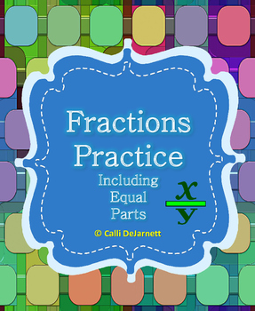 Preview of Fractions Worksheets and Practice