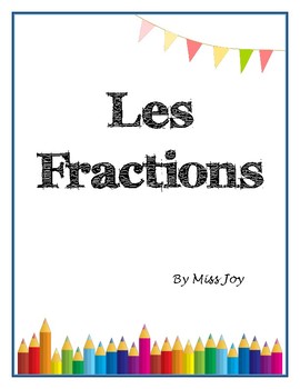 Preview of Fractions and decimals- full unit! En Français